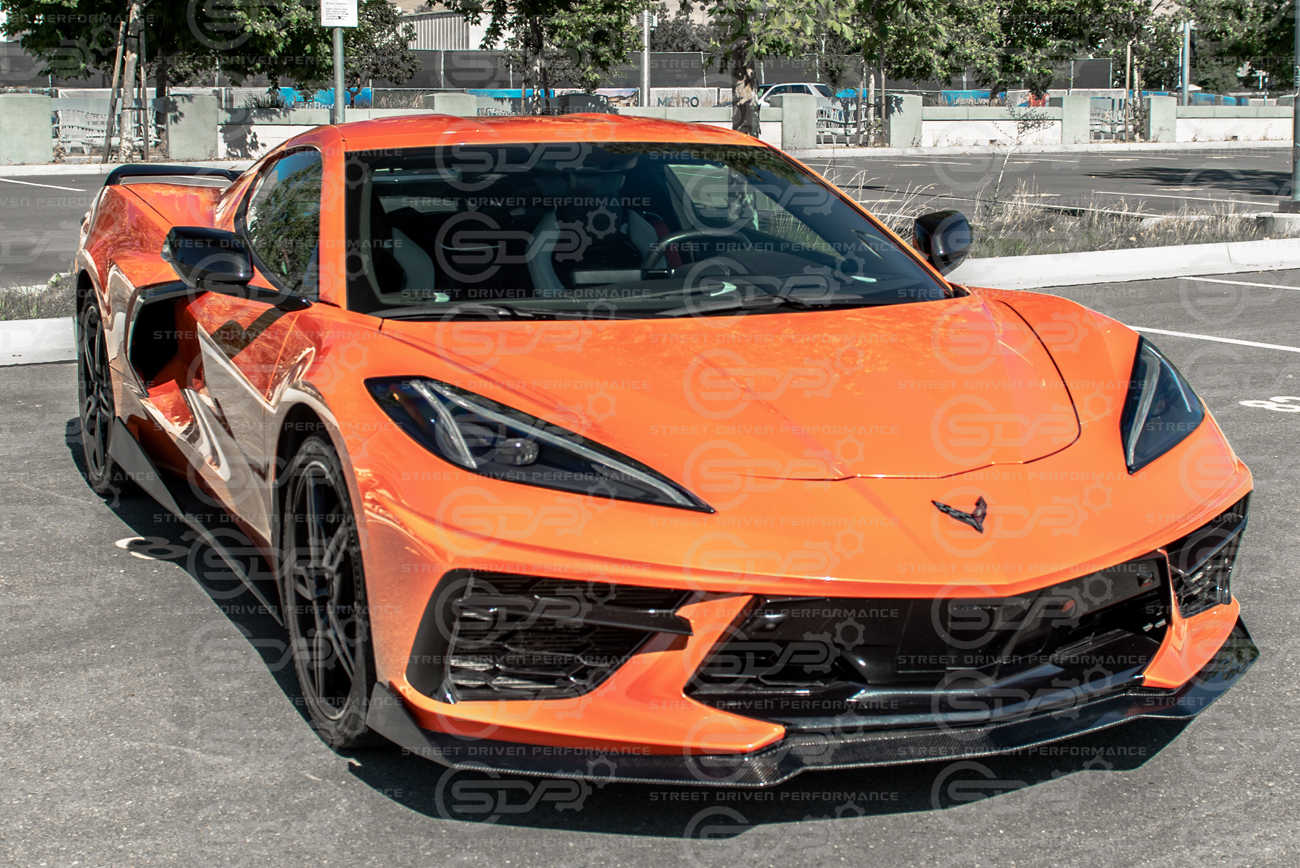 2020+ C8 Corvette Stingray & Z51 | "5VM Style" Splitter Lip Ground Effects